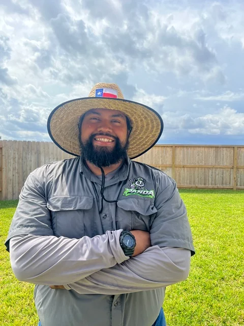 Danny Ortiz, owner of Panda Property Care